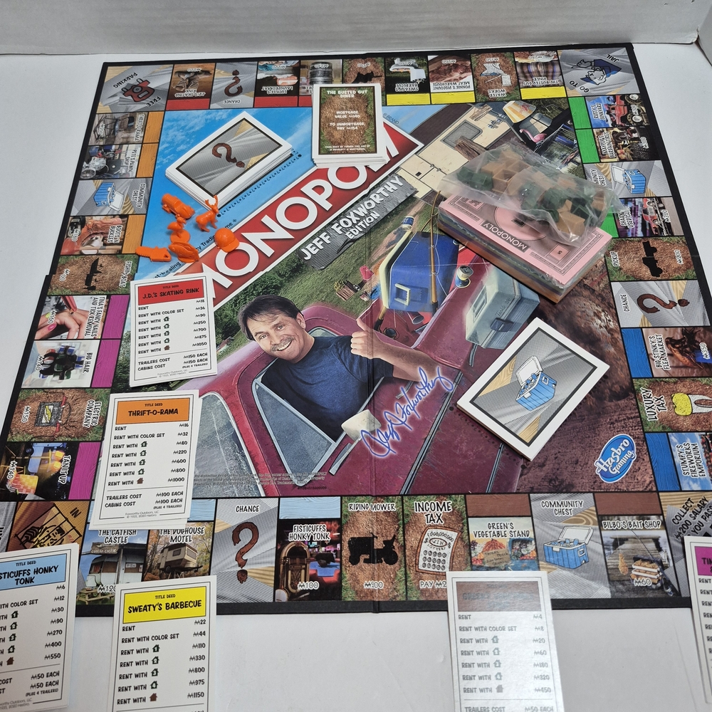 Monopoly Jeff Foxworthy Edition Board‎ Game Hasbro Parker Brothers - New - Picture 2 of 12